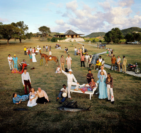 Mustique Group, 1973, Patrick Lichfield